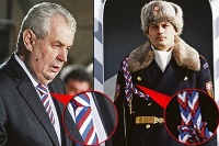 Президент Чехии перепутал галстуки